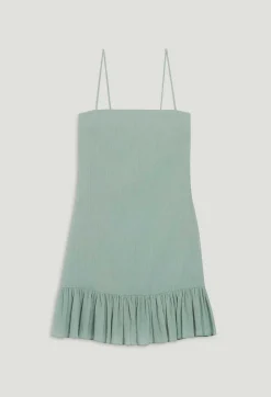 Claudie Pierlot Short Ruffled Almond Dress*Women Dresses