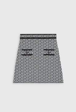 Claudie Pierlot Short Skirt With Cp Monogram*Women Skirts And Shorts