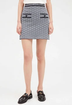 Claudie Pierlot Short Skirt With Cp Monogram*Women Skirts And Shorts