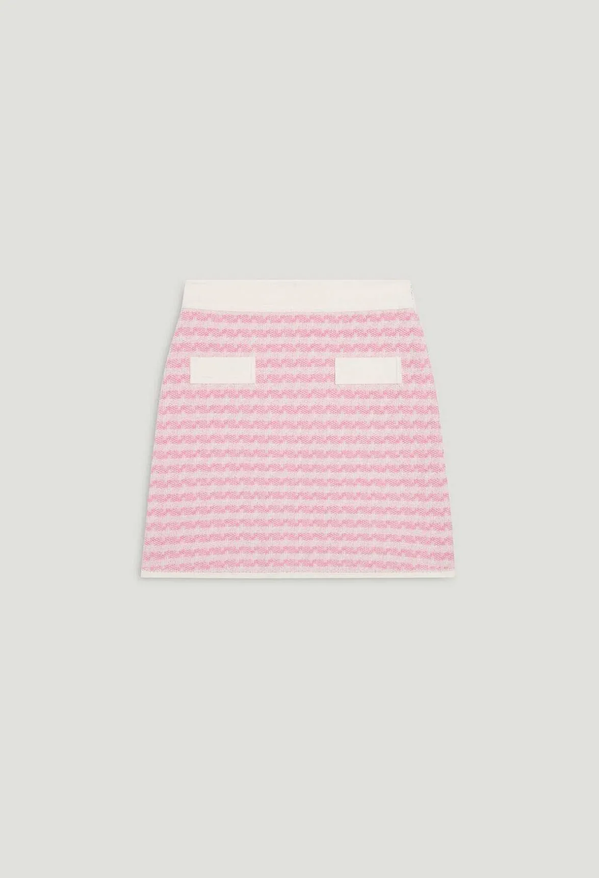 Claudie Pierlot Short, Two-Tone Knit Skirt*Women Skirts And Shorts