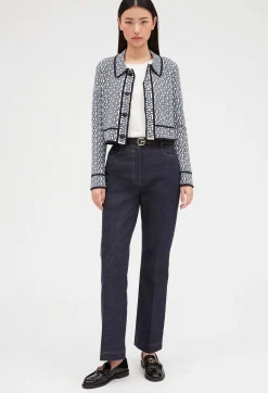 Claudie Pierlot Short Waistcoat With Collar*Women Sweaters And Cardigans