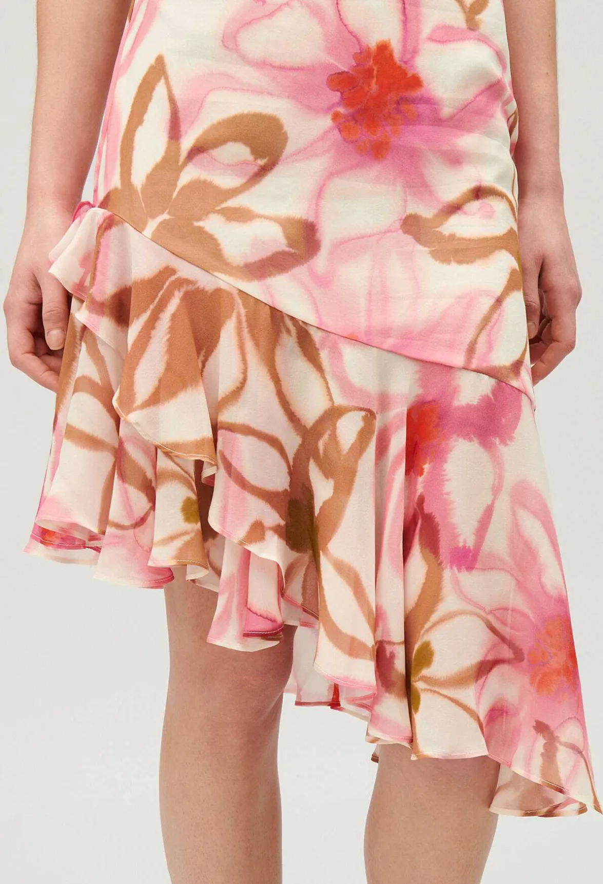 Claudie Pierlot Silk Printed Midi Dress*Women Dresses