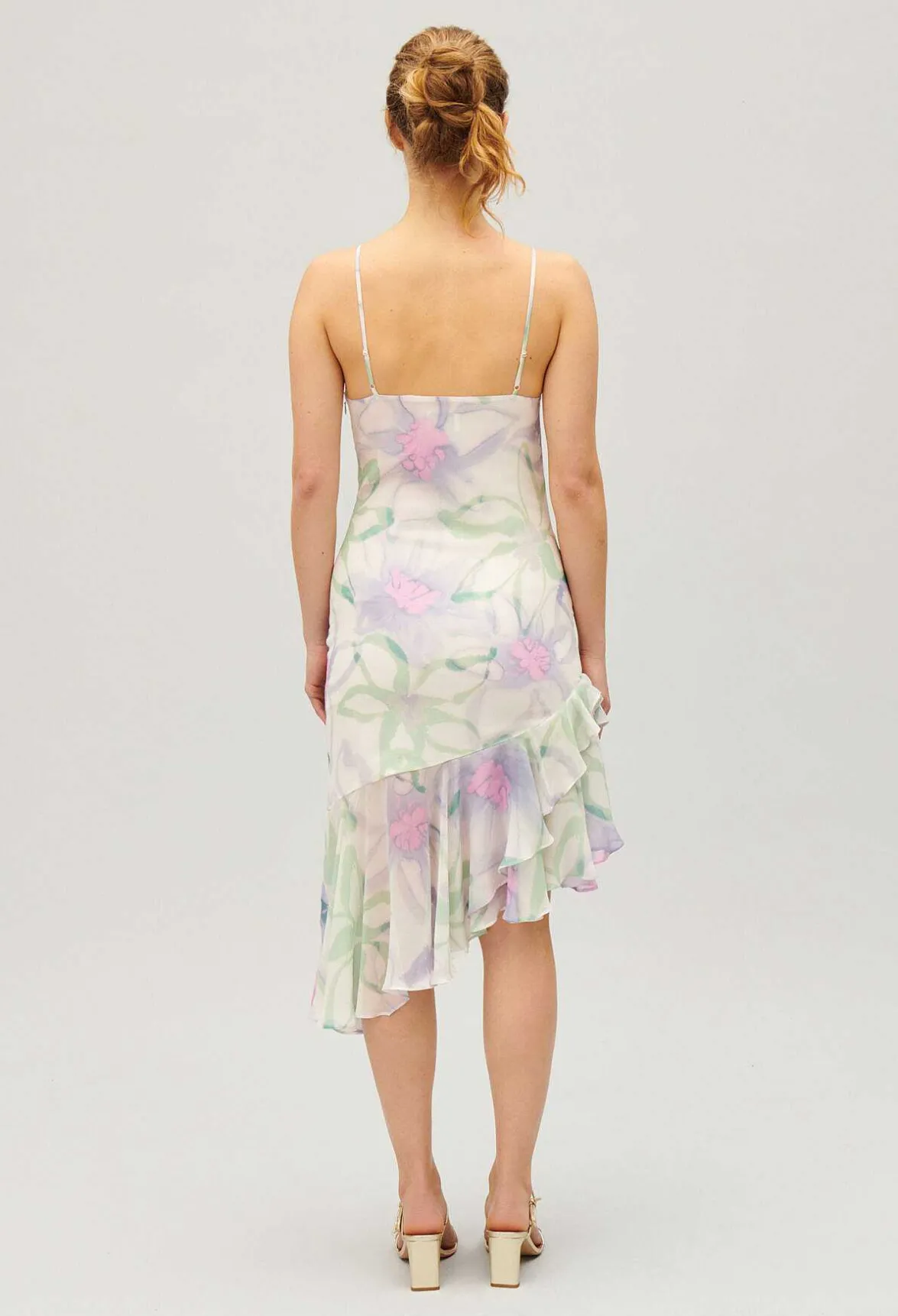 Claudie Pierlot Silk Printed Midi Dress*Women Dresses