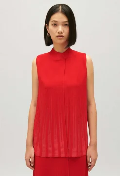 Claudie Pierlot Sleeveless, Floaty Top*Women Tops And Shirts