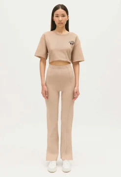 Claudie Pierlot Straight Cut Trousers Slits*Women Jeans And Trousers