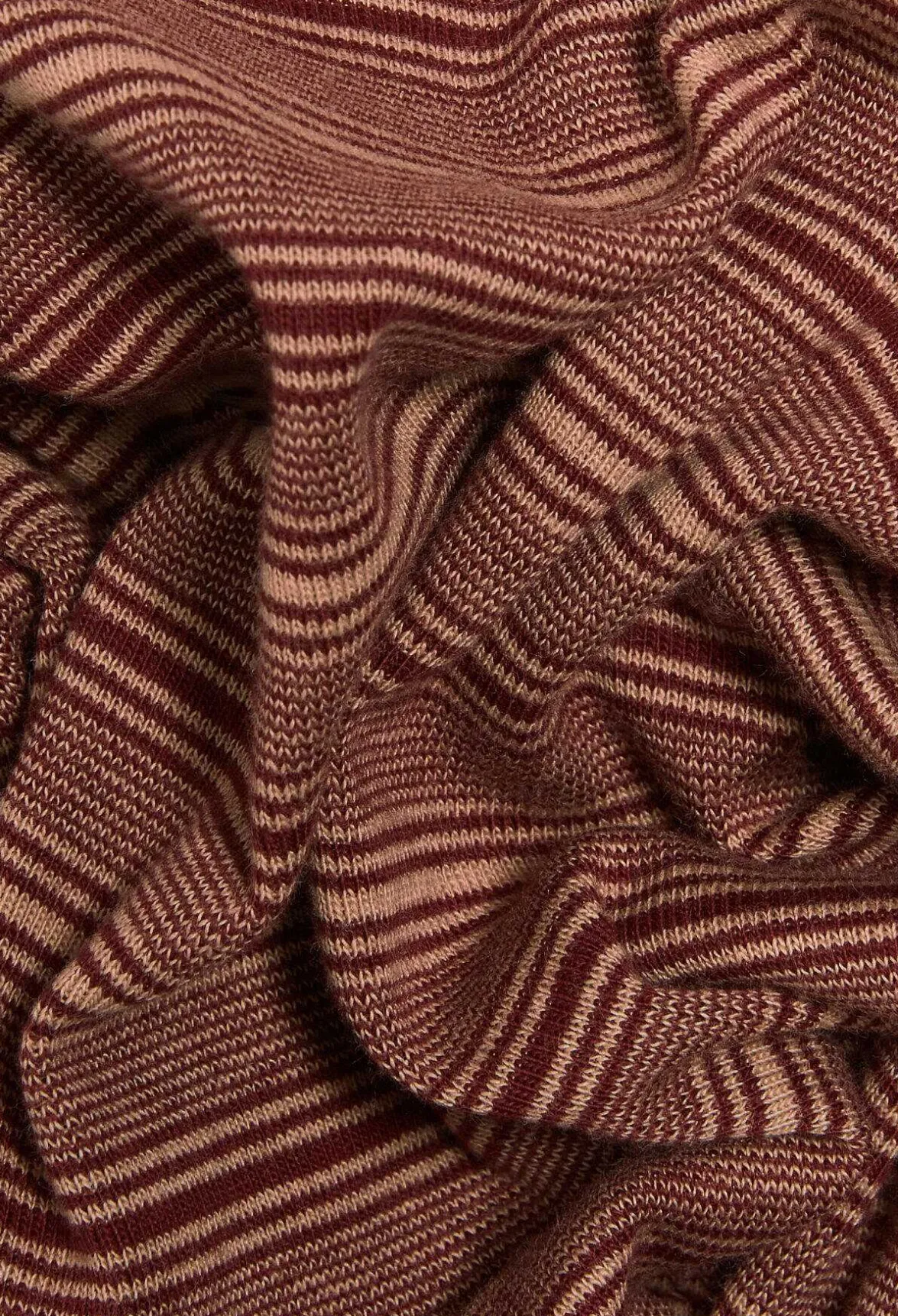Claudie Pierlot Striped Brown Vest Top*Women T-Shirts