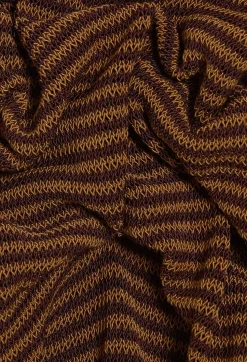 Claudie Pierlot Striped Brown Vest Top*Women Tops And Shirts
