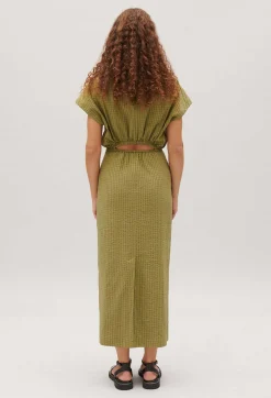 Claudie Pierlot Striped Midi Dress*Women Dresses