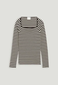 Claudie Pierlot Striped T-Shirt*Women T-Shirts