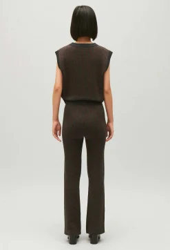 Claudie Pierlot Stripy Knit Trousers*Women Jeans And Trousers