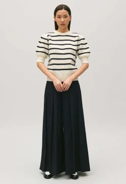 Claudie Pierlot Thick Knit Breton Jumper*Women Sweaters And Cardigans