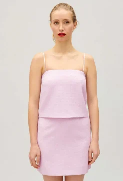 Claudie Pierlot Tweed Crop Top*Women Tops And Shirts