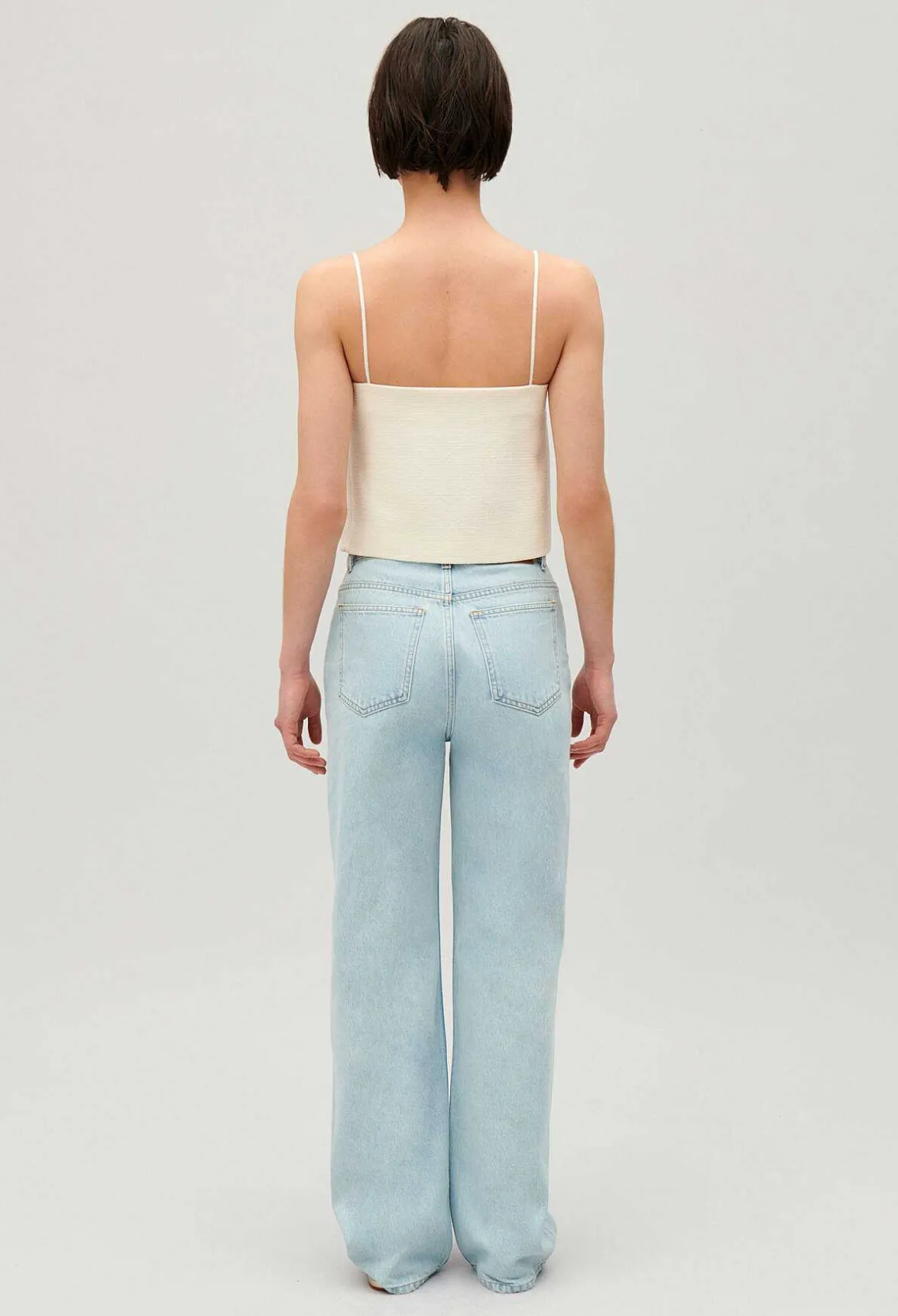 Claudie Pierlot Tweed Crop Top*Women Tops And Shirts