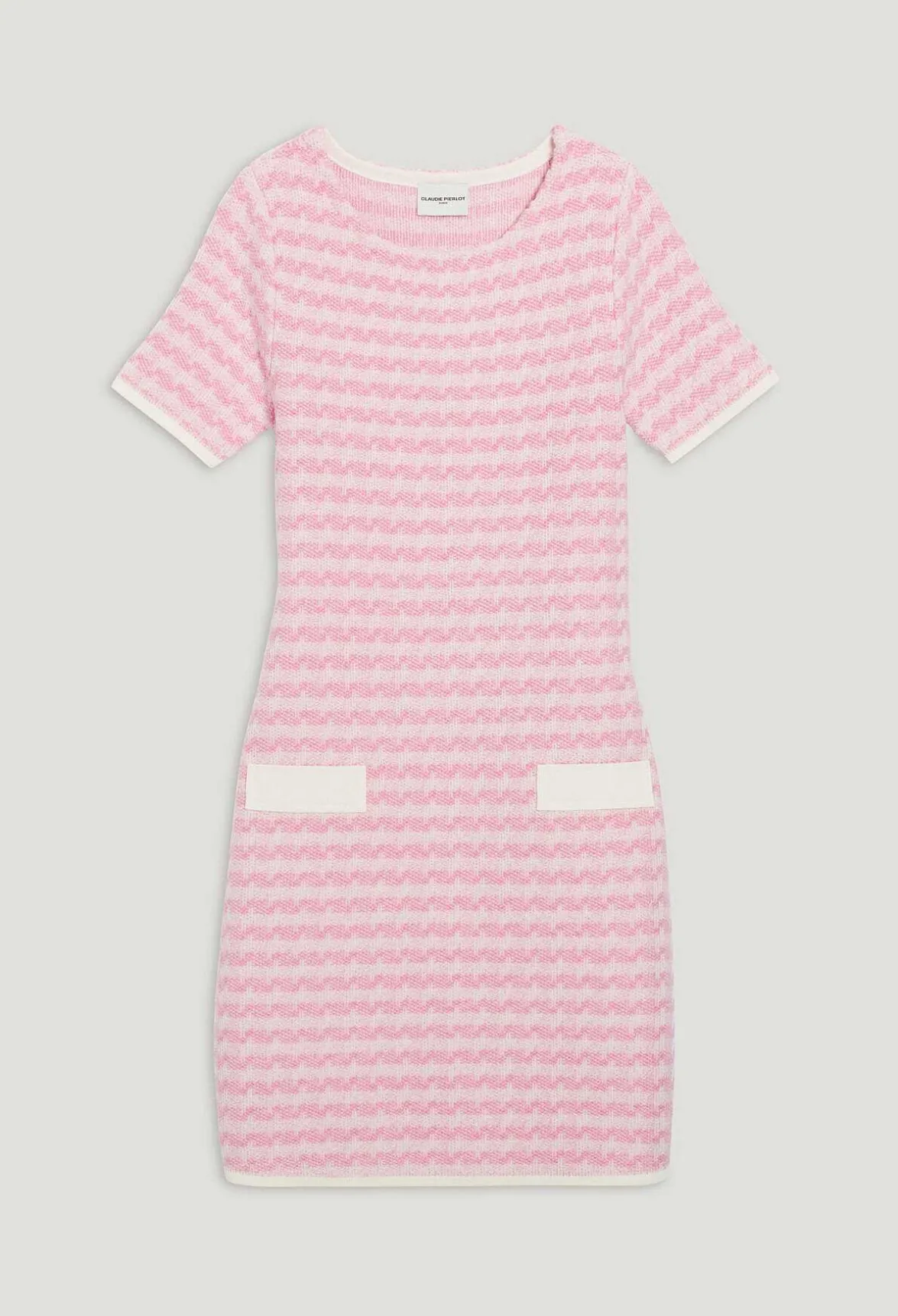 Claudie Pierlot Two-Tone Knit Dress*Women Dresses