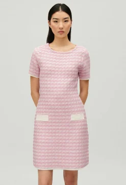 Claudie Pierlot Two-Tone Knit Dress*Women Dresses