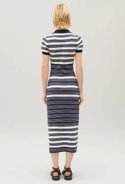 Claudie Pierlot Two-Tone Knitted Maxi Dress*Women Dresses
