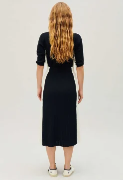 Claudie Pierlot Two-Tone Midi Dress*Women Skirts And Shorts