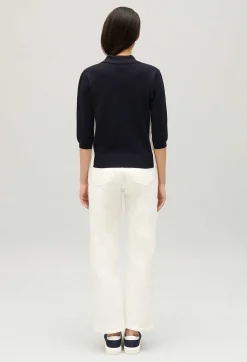 Claudie Pierlot Two-Tone Polo Jumper*Women Sweaters And Cardigans