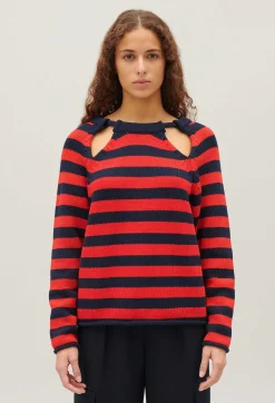 Claudie Pierlot Two-Tone Striped Jumper*Women Sweaters And Cardigans