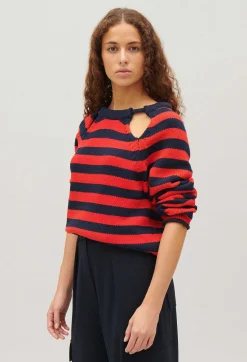 Claudie Pierlot Two-Tone Striped Jumper*Women Sweaters And Cardigans