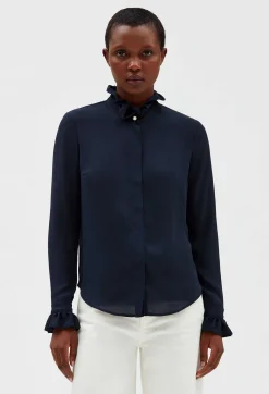 Claudie Pierlot Victorian Collar Blouse*Women Tops And Shirts