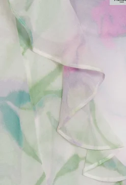 Claudie Pierlot Watercolour Print Silk Blouse*Women Tops And Shirts