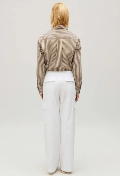 Claudie Pierlot White Cargo Trousers*Women Jeans And Trousers