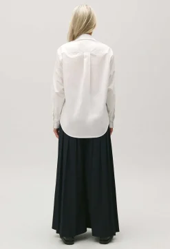Claudie Pierlot White Cotton Shirt*Women Tops And Shirts