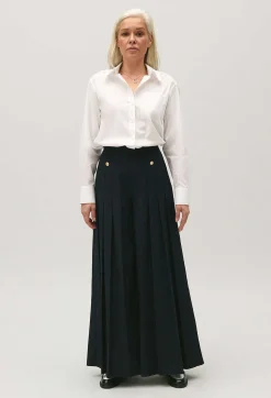 Claudie Pierlot White Cotton Shirt*Women Tops And Shirts
