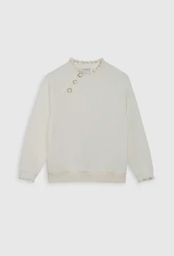 Claudie Pierlot White Jumper*Women Sweaters And Cardigans