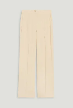Claudie Pierlot Wide-Leg Beige Trousers*Women Jeans And Trousers
