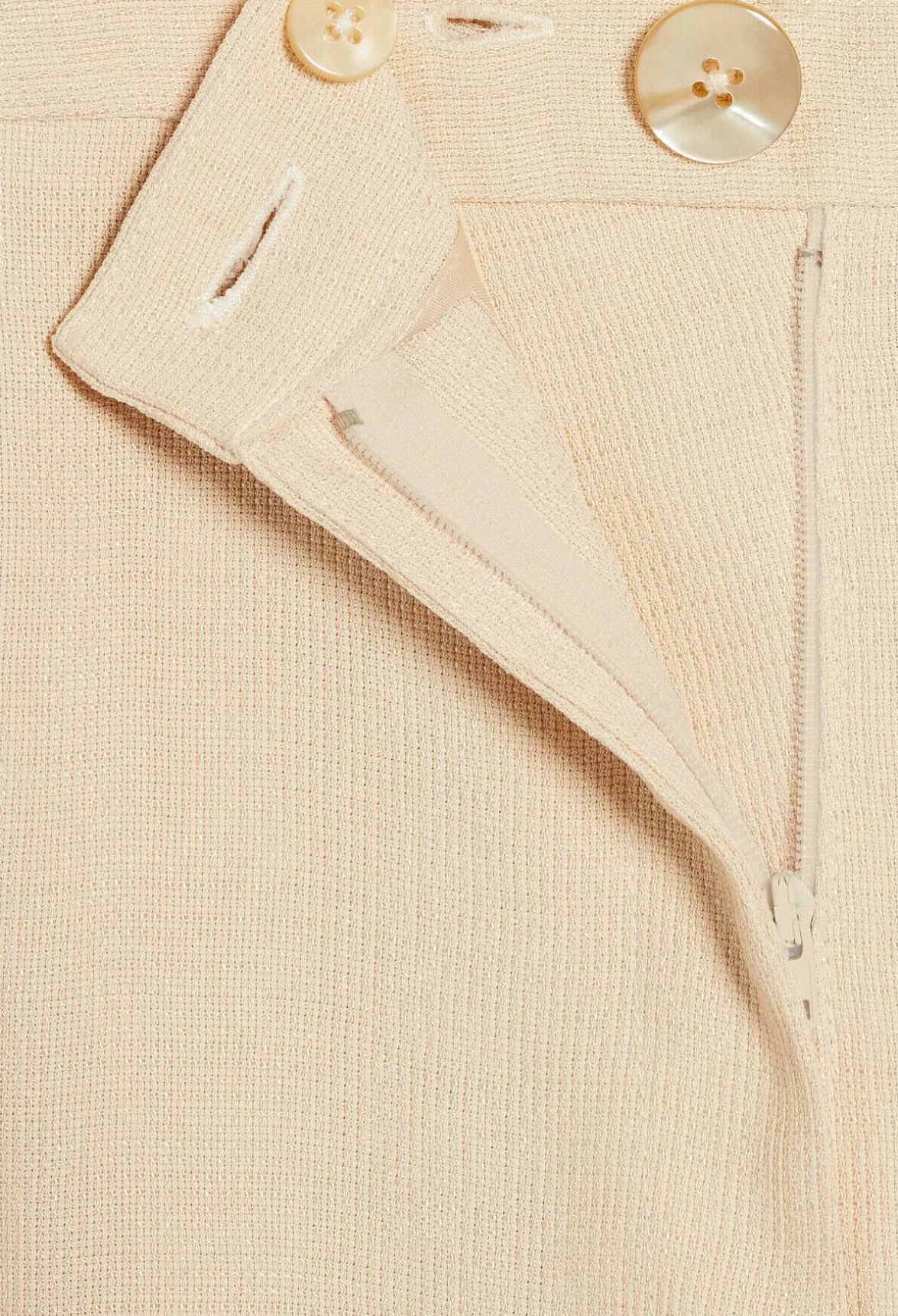 Claudie Pierlot Wide-Leg Beige Trousers*Women Jeans And Trousers