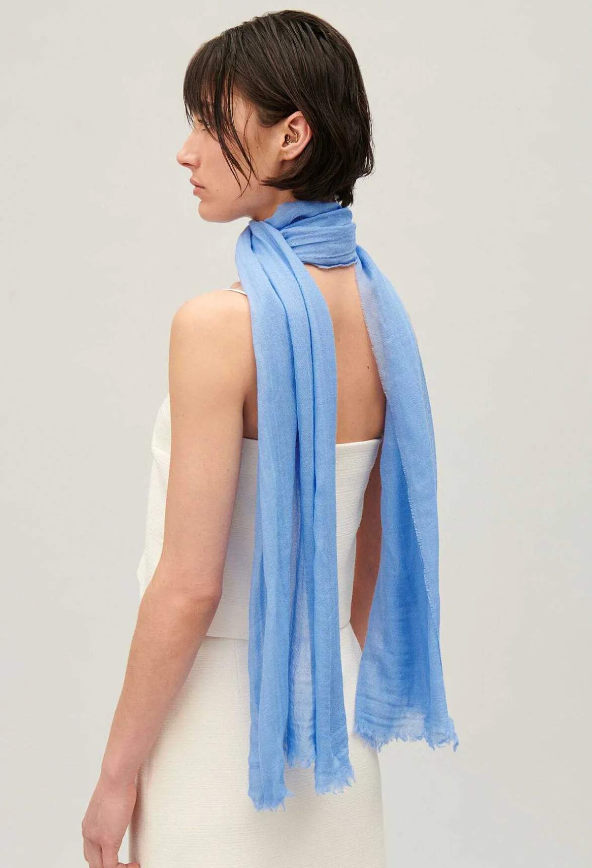 Claudie Pierlot Wool And Silk Scarf*Women Shawls And Collars