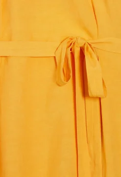 Claudie Pierlot Yellow Asymmetric Midi Dress*Women Dresses