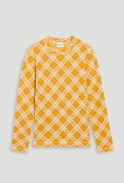 Claudie Pierlot Yellow Checked Jumper*Women Sweaters And Cardigans
