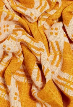 Claudie Pierlot Yellow Checked Jumper*Women Sweaters And Cardigans